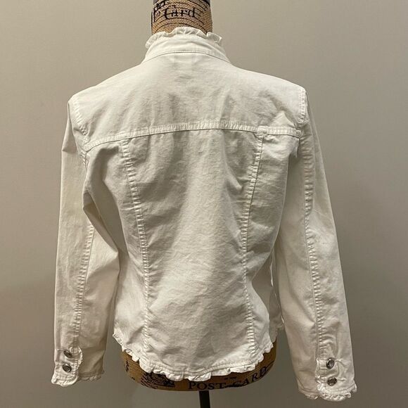 Christopher & Banks blazer Crystal buttons Sz S - Picture 2 of 9